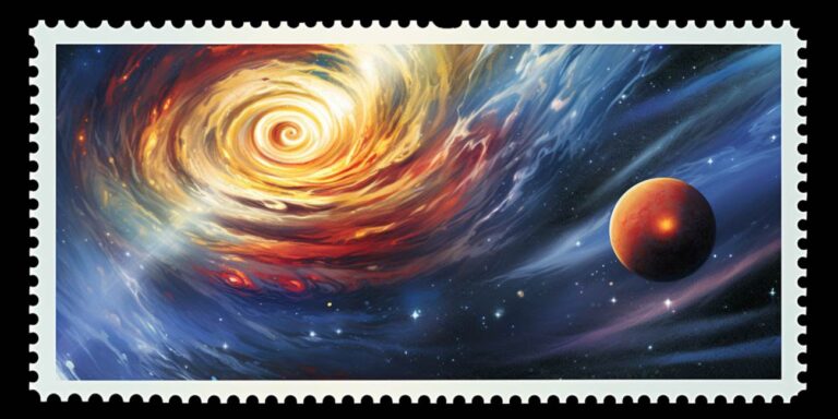 Znaczki pocztowe kosmos